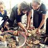 Educação Patrimonial com comunidade ribeirinha (simulação de escavação arqueológica)